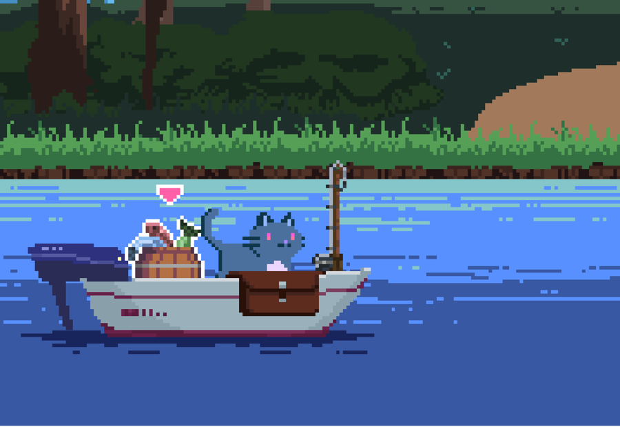 Fishing Barrel and Treasures