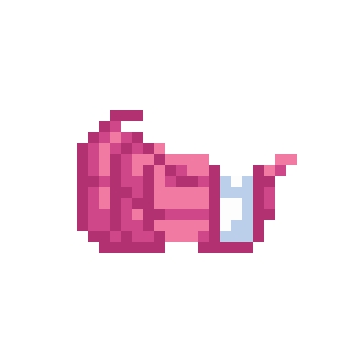 Bubblegum Quilted Vest