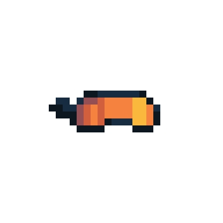 Orange Ski Goggles