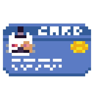 Old Credit Card Replica